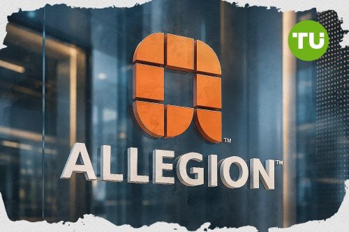 Why is Allegion stock up 11.5% today?