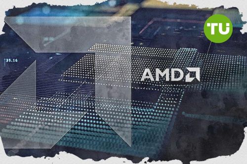 What is behind AMD stock's recent drop in value today