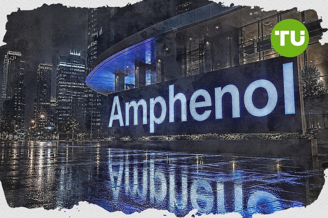 What is behind Amphenol stock's recent gain in value today