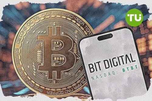 Why is Bit Digital stock down today?