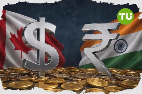 What's driving Canadian Dollar vs Indian Rupee lower today?