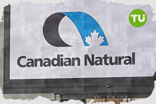 What is behind Canadian Natural Resources stock's recent gain in value today