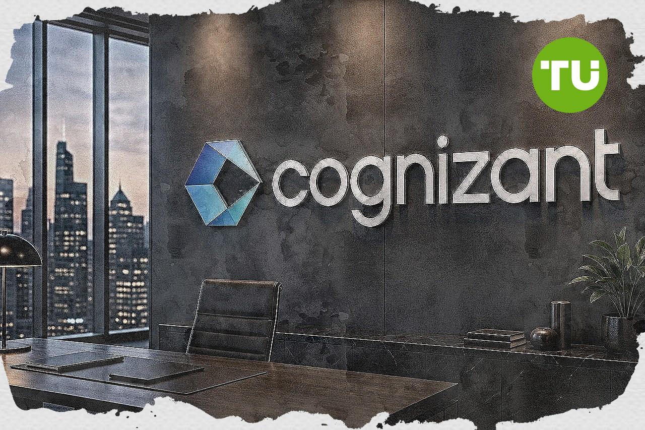 Selling pressure pushes Cognizant stock lower in today's trading
