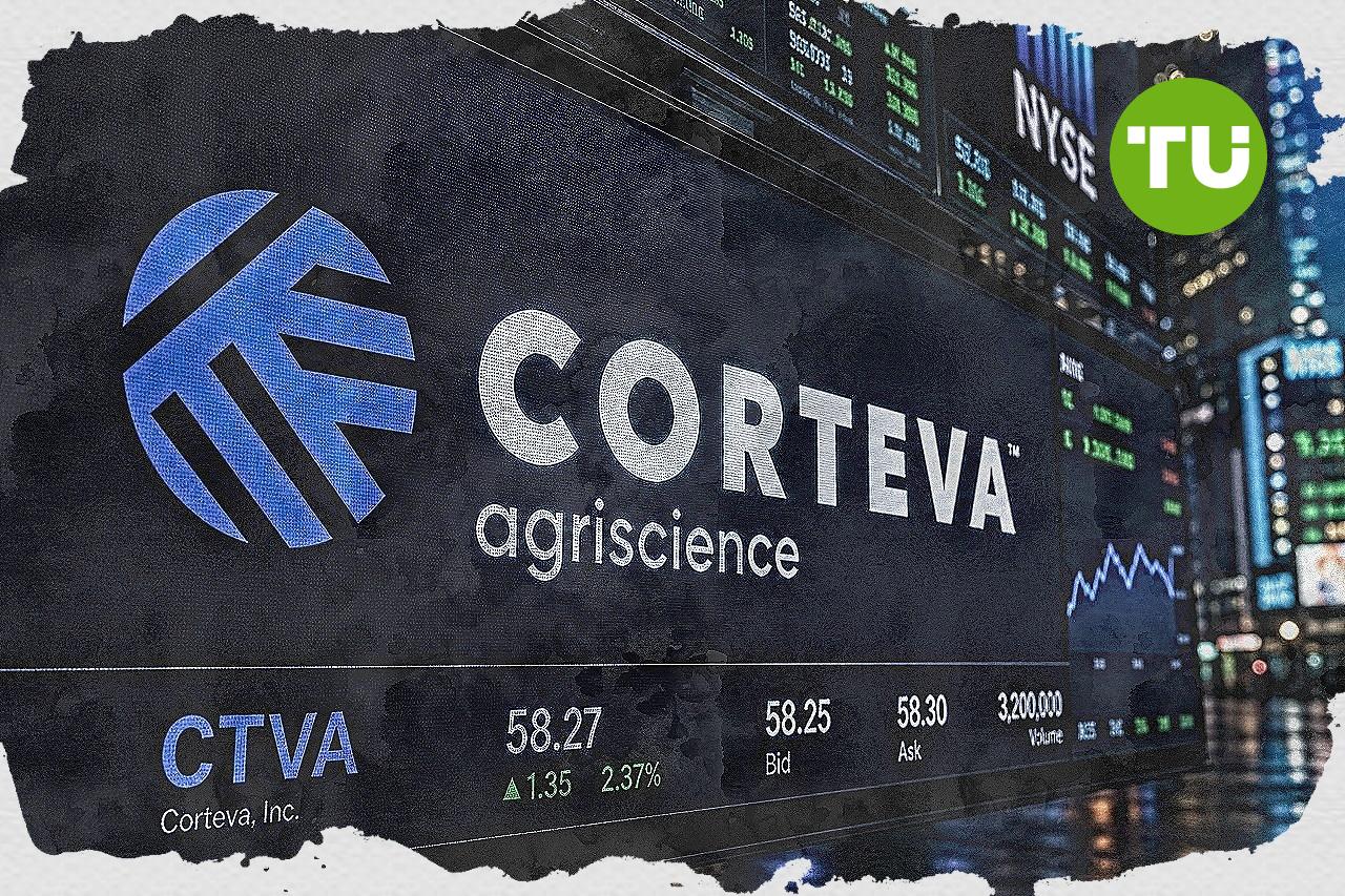 $86 resistance caps Corteva stock advance