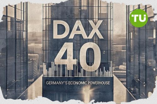 What is behind DAX index's recent gain in value today