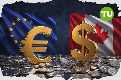 What's driving Euro vs Canadian Dollar lower today?