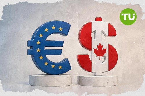 What's driving Euro vs Canadian Dollar lower today?