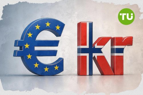 Hva driver euro mot norske kroner lavere i dag?