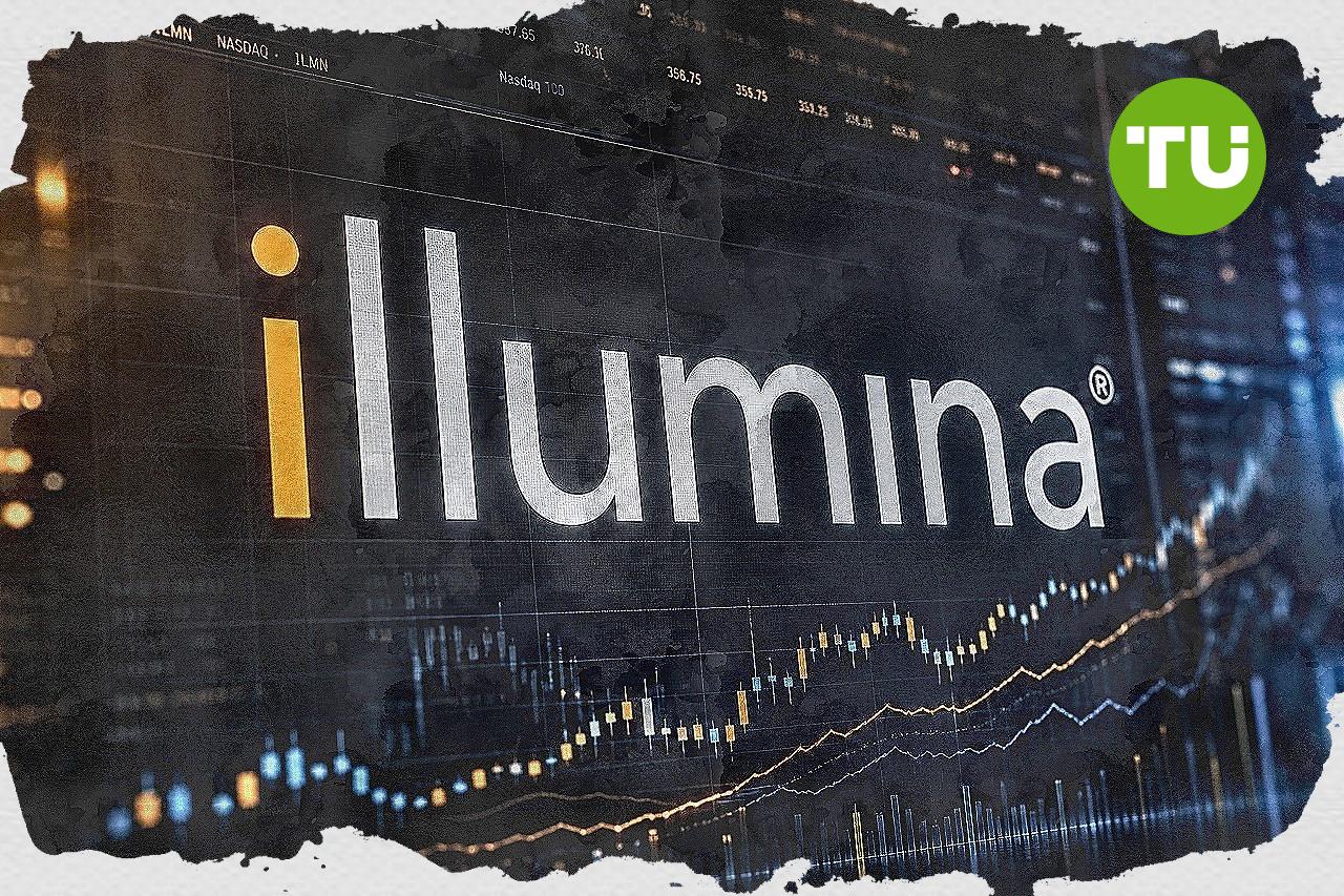 Selling pressure pushes Illumina stock lower in today's trading