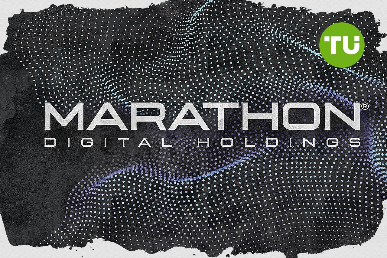 What is behind Marathon Digital stock's recent drop in value today