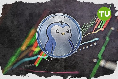 퍼지 펭귄, 강한 매도 압력 속에 7.57% 하락