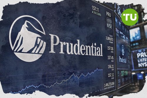 PRU slides around 4.5% as heavy downside pressure follows gap higher despite bullish momentum