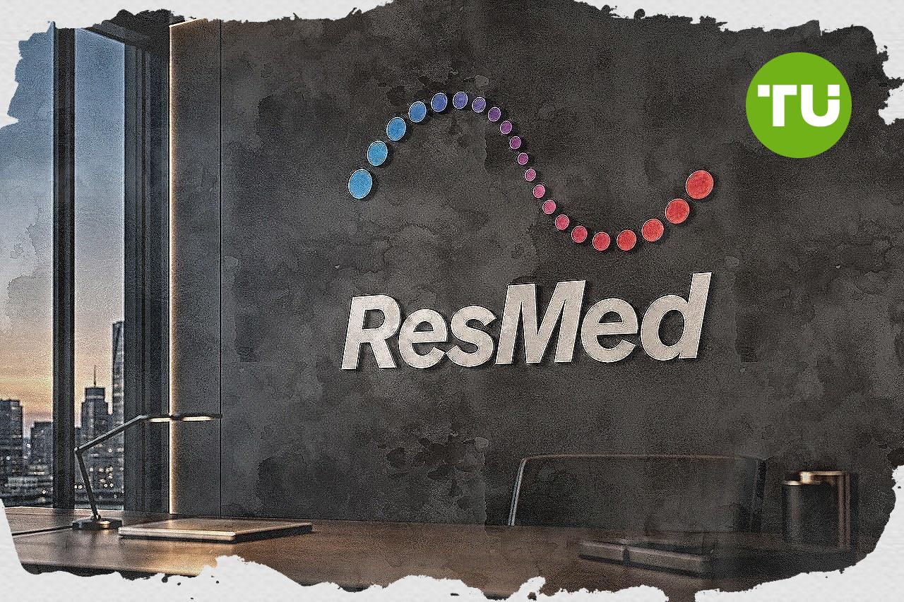 What is behind ResMed stock's recent gain in value today