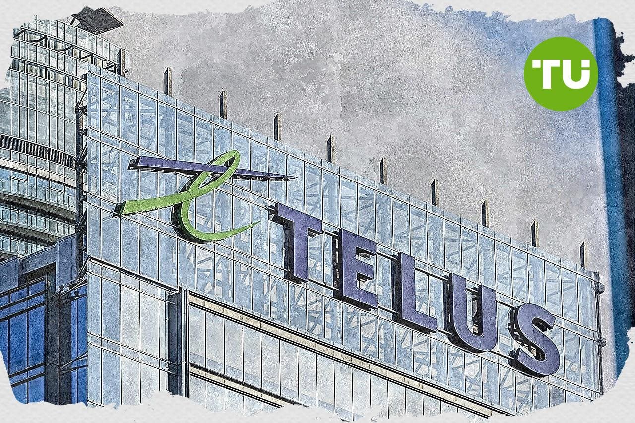 Telus stock edges lower as trading stays well below long-term average