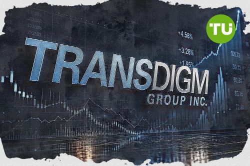 Акции Transdigm Group падают почти на 4% после того, как котировки опустились ниже всех ключевых скользящих средних и уровней сопротивления