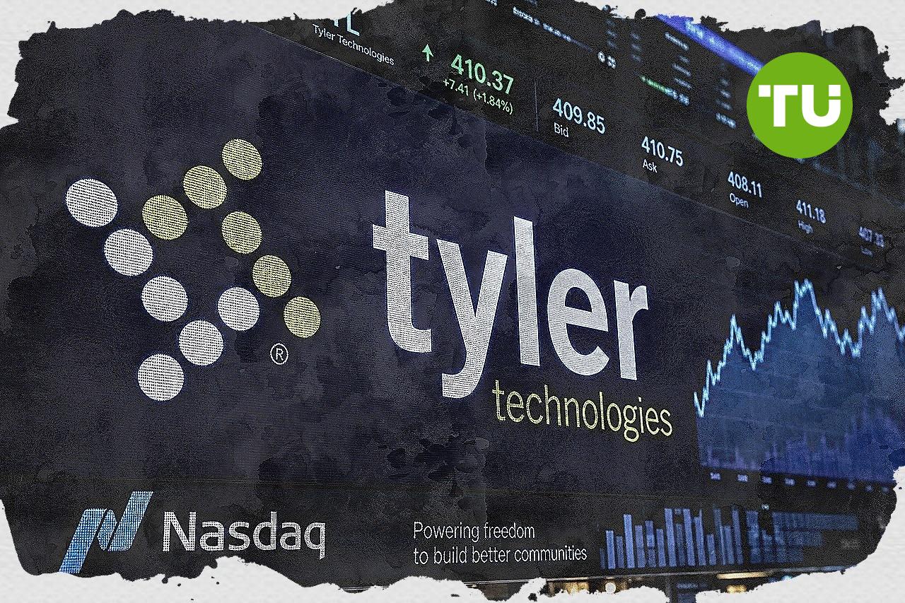Tyler Technologies stock edges lower as price stays well below long-term average