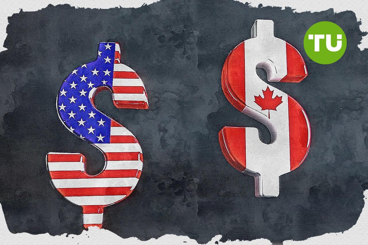 Qu'est-ce qui explique la récente hausse de la valeur du dollar américain face au dollar canadien aujourd'hui ?