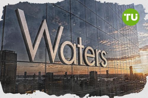 What is behind Waters stock's recent gain in value today