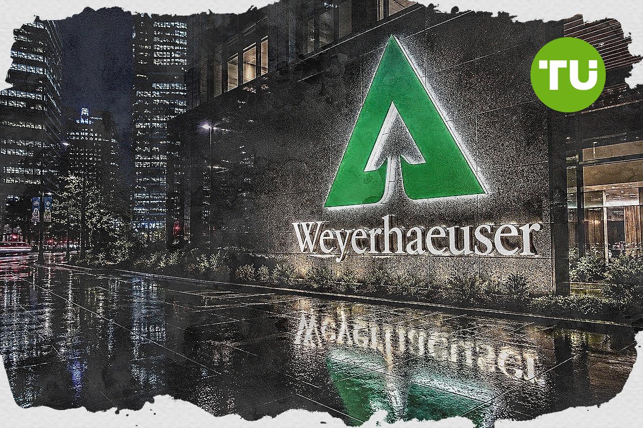 Weyerhaeuser stock declines as increased volatility drives price near session lows