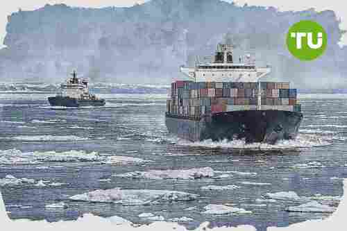 Kinesisk rederi åpner arktisk containerute med russiske tillatelser