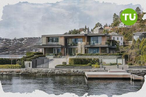 Bergen-villa solgt etter priskutt til utenlandsk kjøper