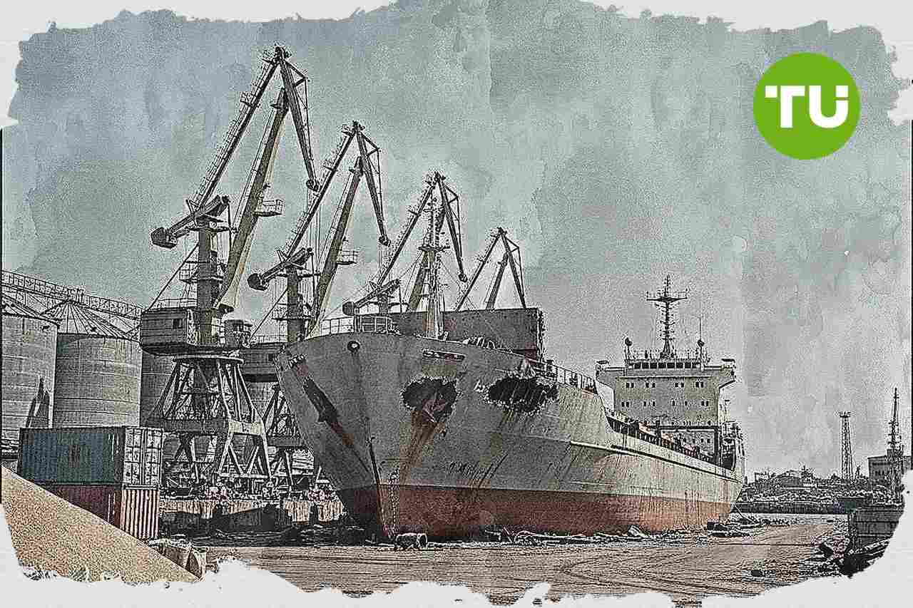 Україна скорочує морський експорт через удари по портах