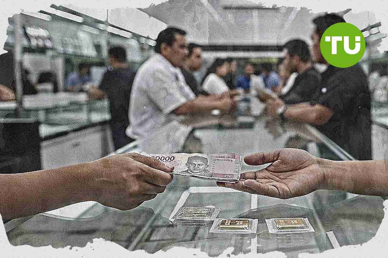 Antam turunkan harga emas batangan di Jakarta