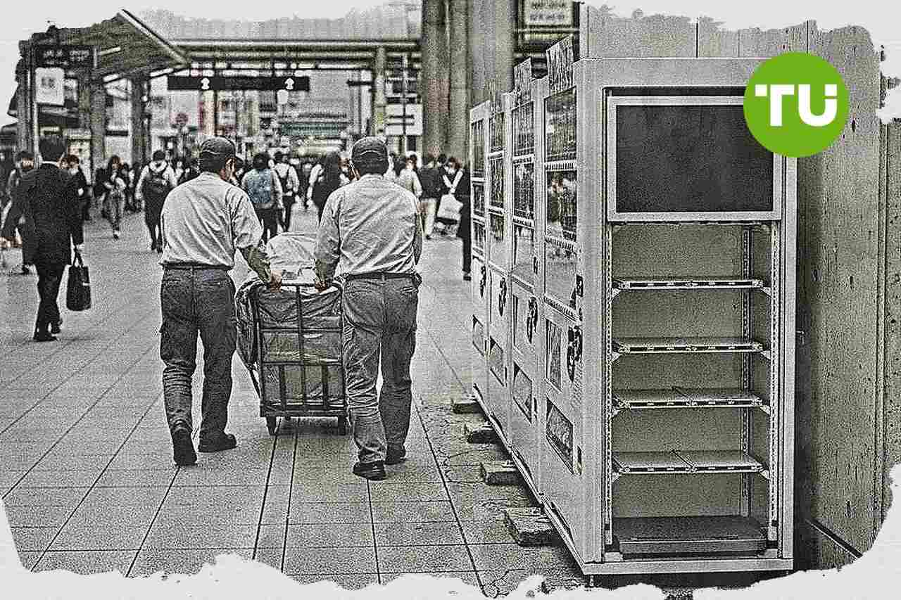 日本の飲料自販機網、物価上昇で再編が加速