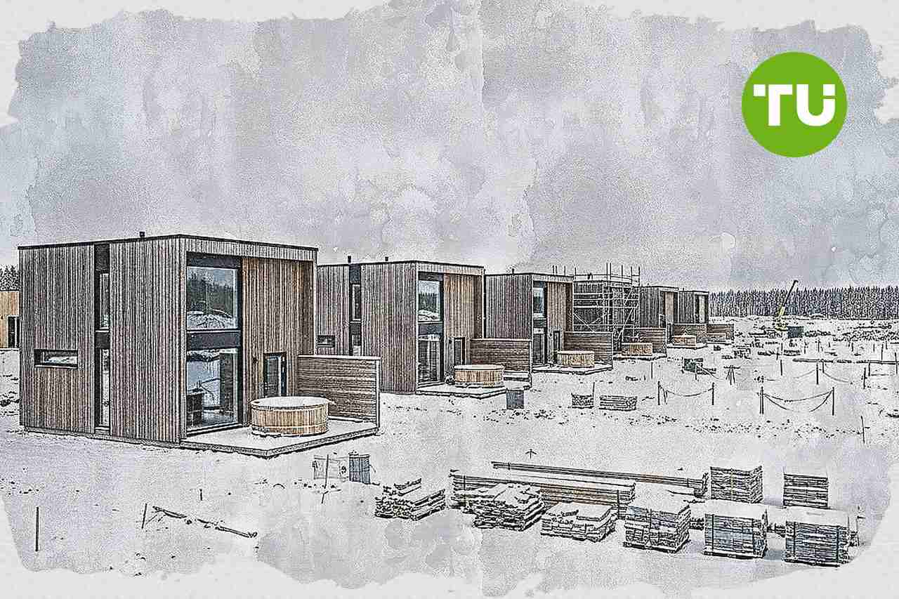 Rovaniemen luksusmökit houkuttelevat sijoittajia matkailutuottojen toivossa
