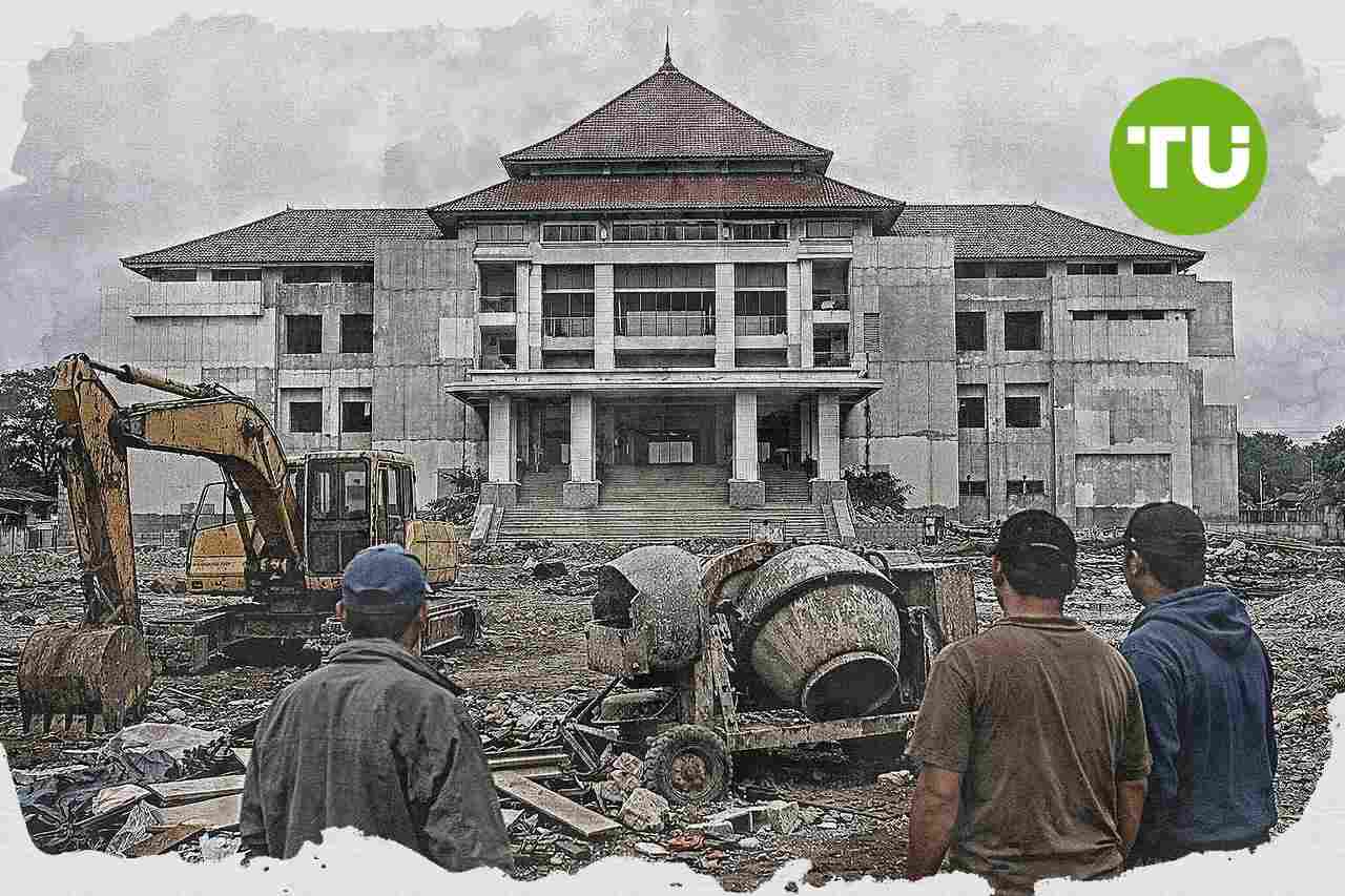 KPK menahan tiga tersangka kasus proyek gedung Pemkab Lamongan