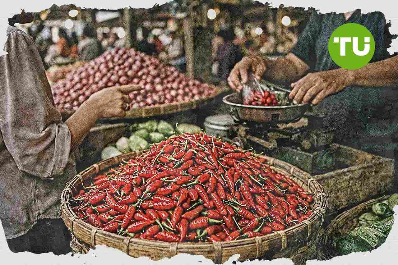 Harga pangan Indonesia naik, bawang merah dan cabai memimpin kenaikan pada 3 Juni