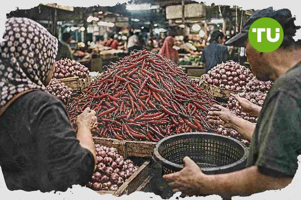 Harga pangan Jakarta berfluktuasi, cabai rawit merah tertinggi