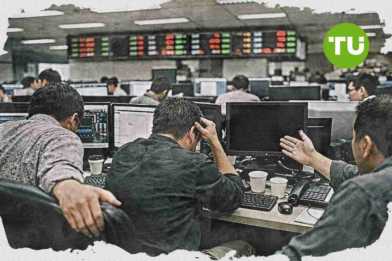IHSG turun tajam pada sesi I, mayoritas saham melemah