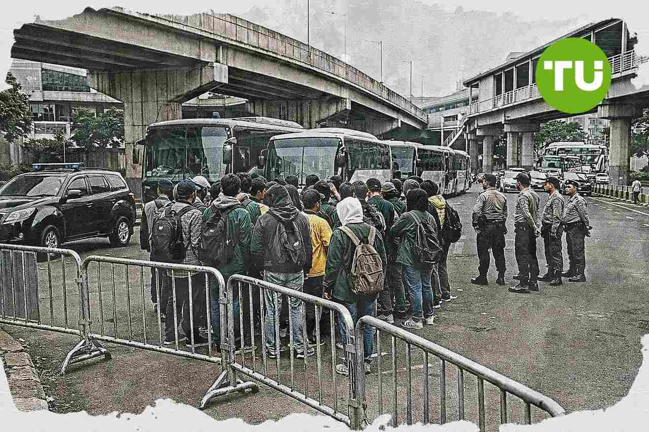 BEM UI sampaikan lima tuntutan aksi, rute demonstrasi dialihkan dari Bundaran HI