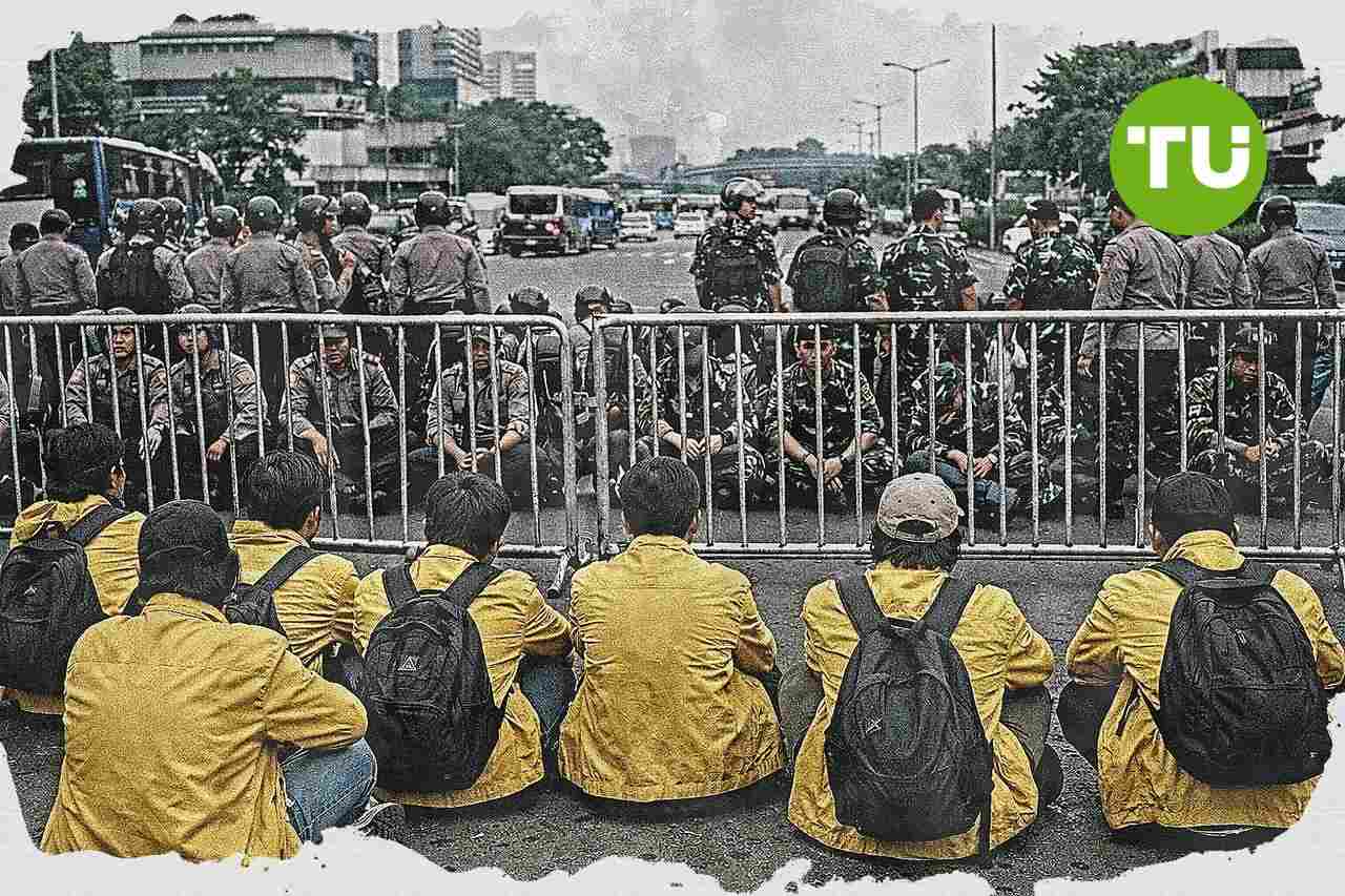 Mahasiswa Jakarta tuntut realisasi lapangan kerja dan penurunan harga BBM