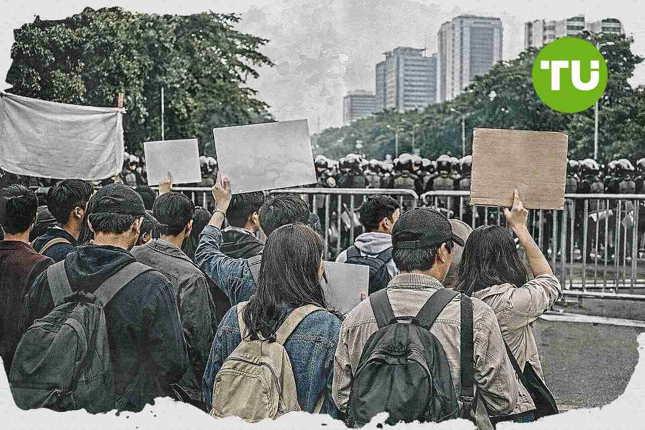 BEM UBK gelar aksi di Monas, dorong evaluasi MBG dan peninjauan kenaikan BBM
