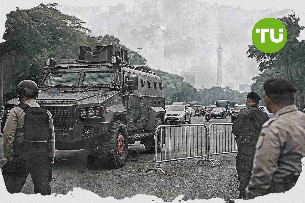 Lalu lintas Monas tetap lancar jelang aksi mahasiswa di Jakarta Pusat