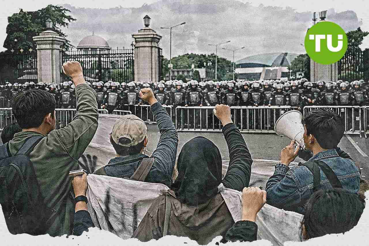 Mahasiswa di Jakarta ancam lanjutkan aksi terhadap DPR