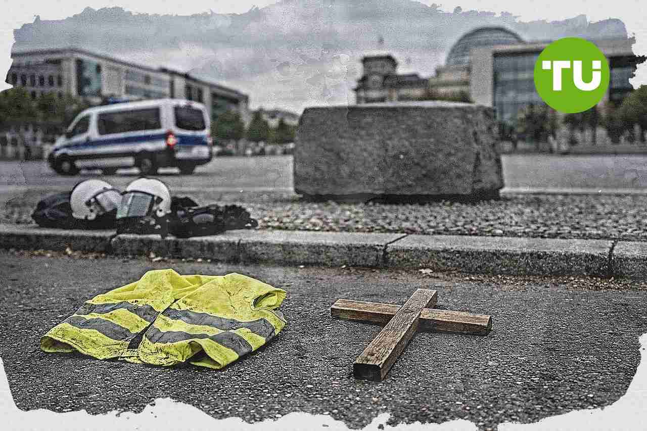 Berlin wyjaśnia zatrzymanie członków Ruchu Obrony Granic przy Głazie Pamięci