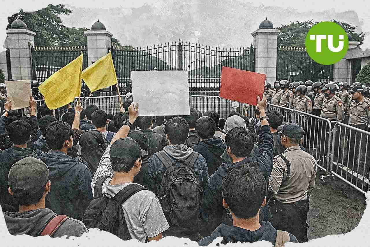 Aksi mahasiswa di Jakarta soroti harga BBM, program MBG, dan supremasi sipil