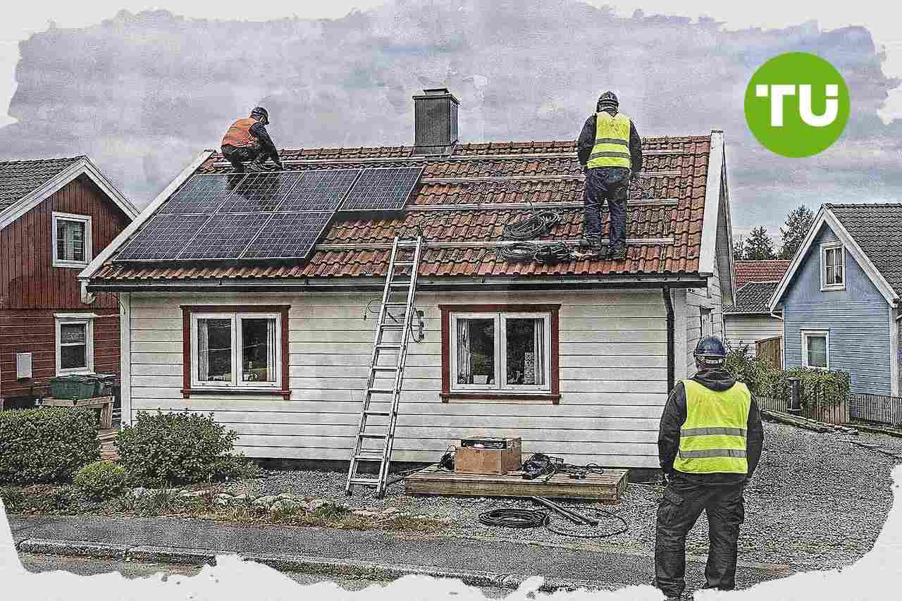Norge letter byggereglene for solceller og lading i boligmarkedet