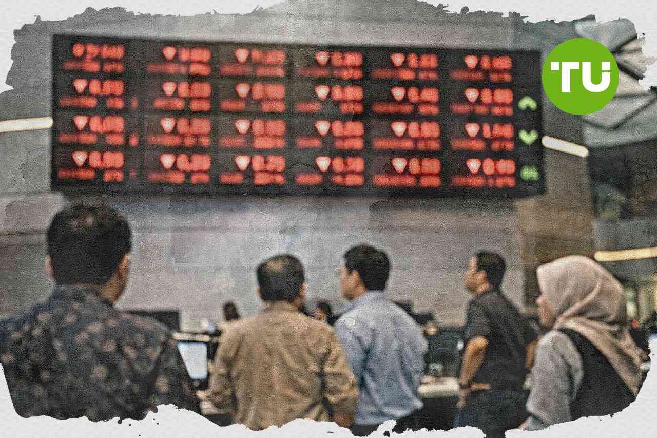 IHSG jatuh 2,73% ke level 5.835 pada perdagangan siang Jakarta