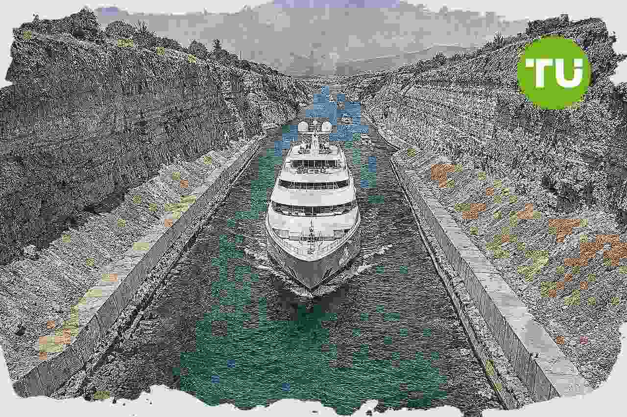 La canal de Corinto refuerza su papel logístico y turístico tras reabrir en Grecia