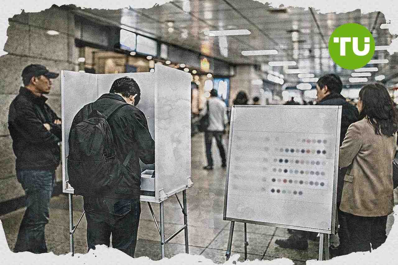한국 정당 지지율 격차 1%포인트로 축소, 이재명 국정 지지율 6주 연속 하락