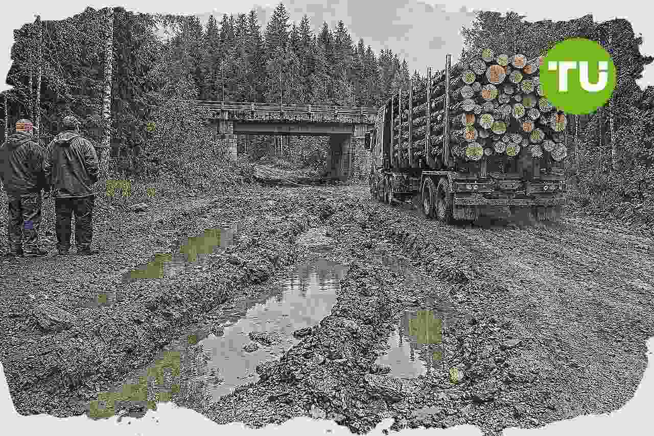 Suomen metsätiet rapautuvat, korjausvelka nousee 1,3 miljardiin euroon