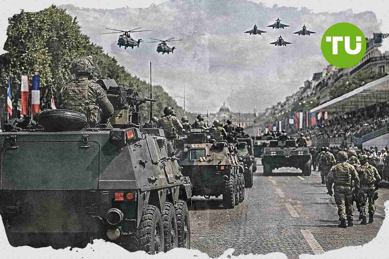 La France met en avant le réarmement européen lors du défilé du 14-Juillet