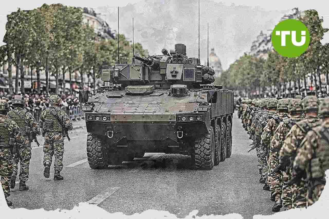 France met en avant l'effort de défense et le soutien à l'Ukraine lors du 14-Juillet