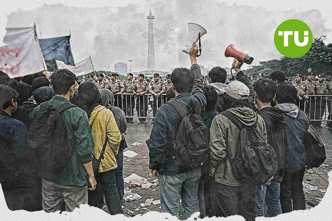 Aksi mahasiswa di Jakarta soroti tekanan tata kelola dan pendidikan