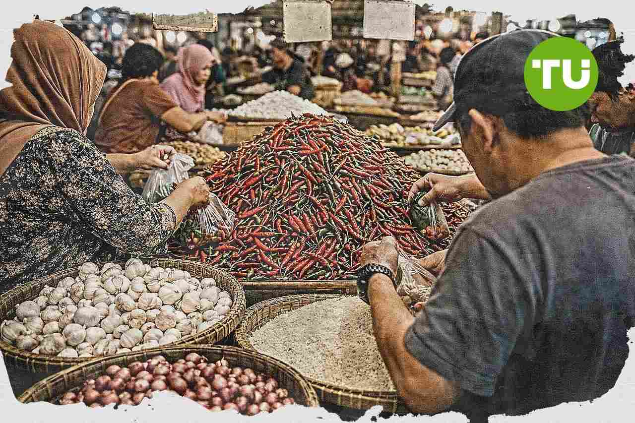 Harga pangan nasional melemah, bawang merah turun ke Rp30.000 per kg