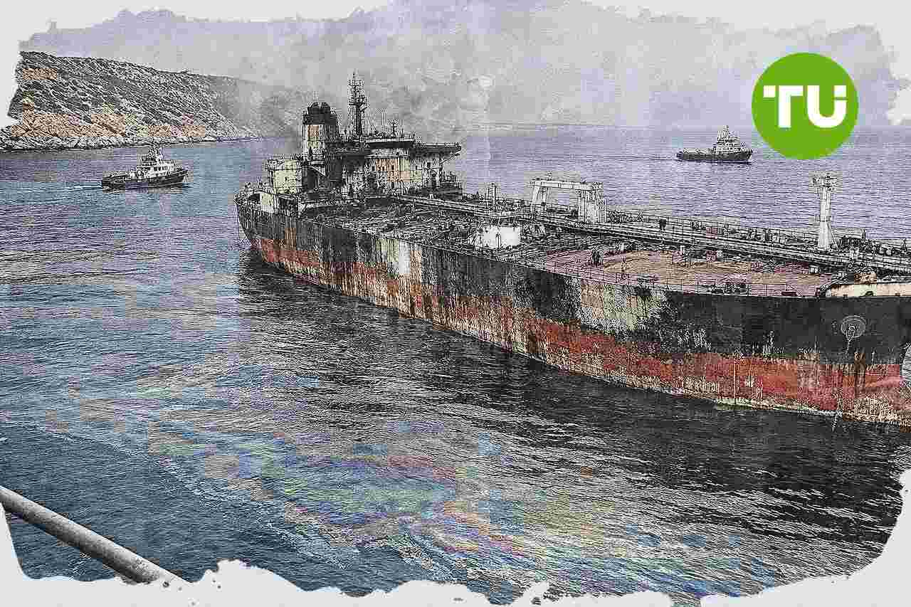 Dynacom tanker presenta fuga de combustible tras ataque iraní en el estrecho de Ormuz